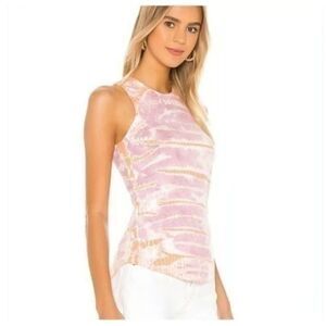 Christina Haack YFB Robbie Tie Dye Tank Size Medium Festival Hippie Racerback